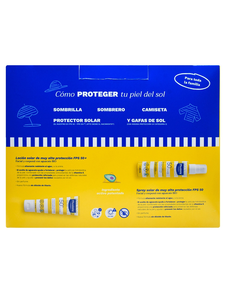 Kit de protector solar FPS 50 2
