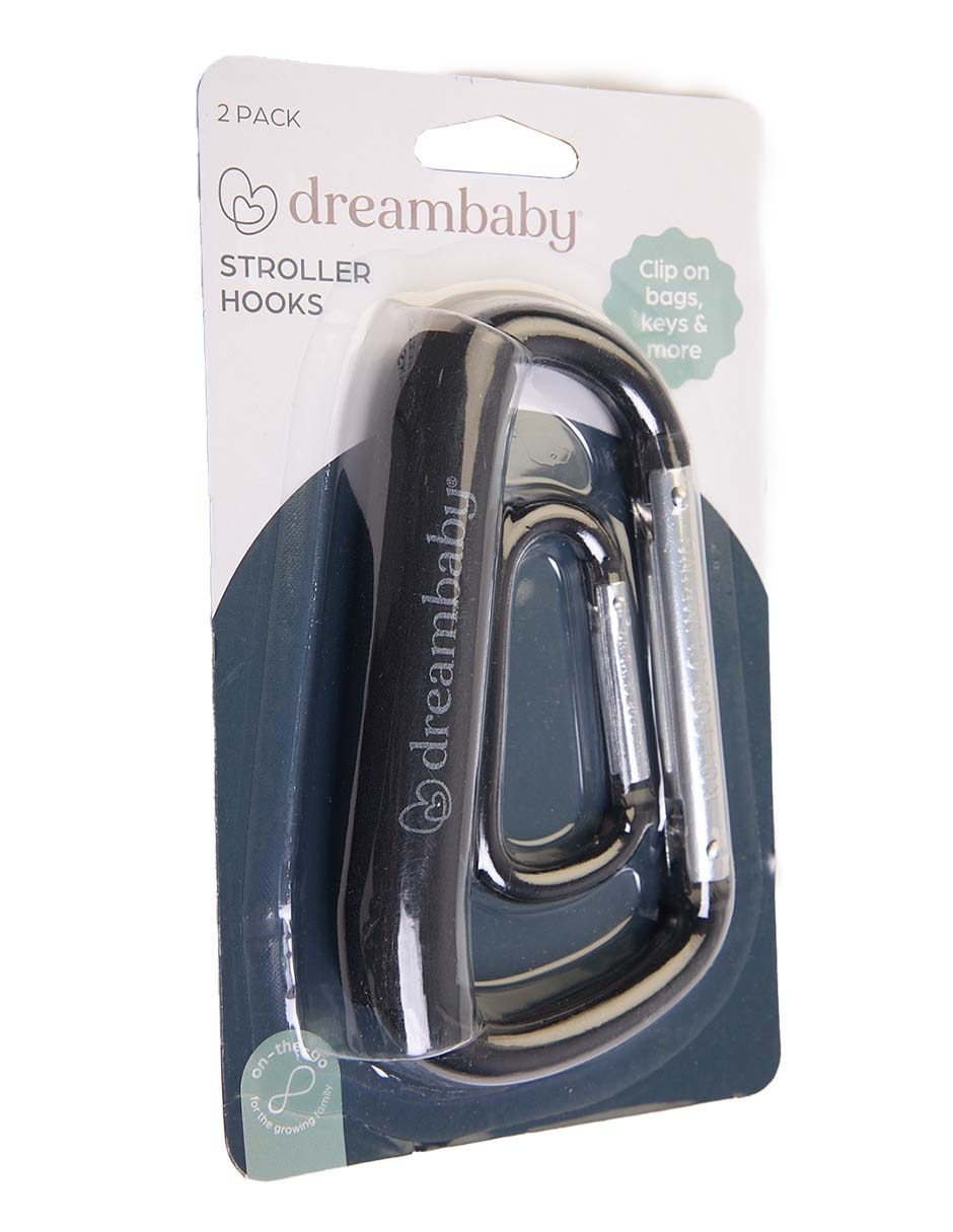 Ganchos Dreambaby de acero 2 piezas
