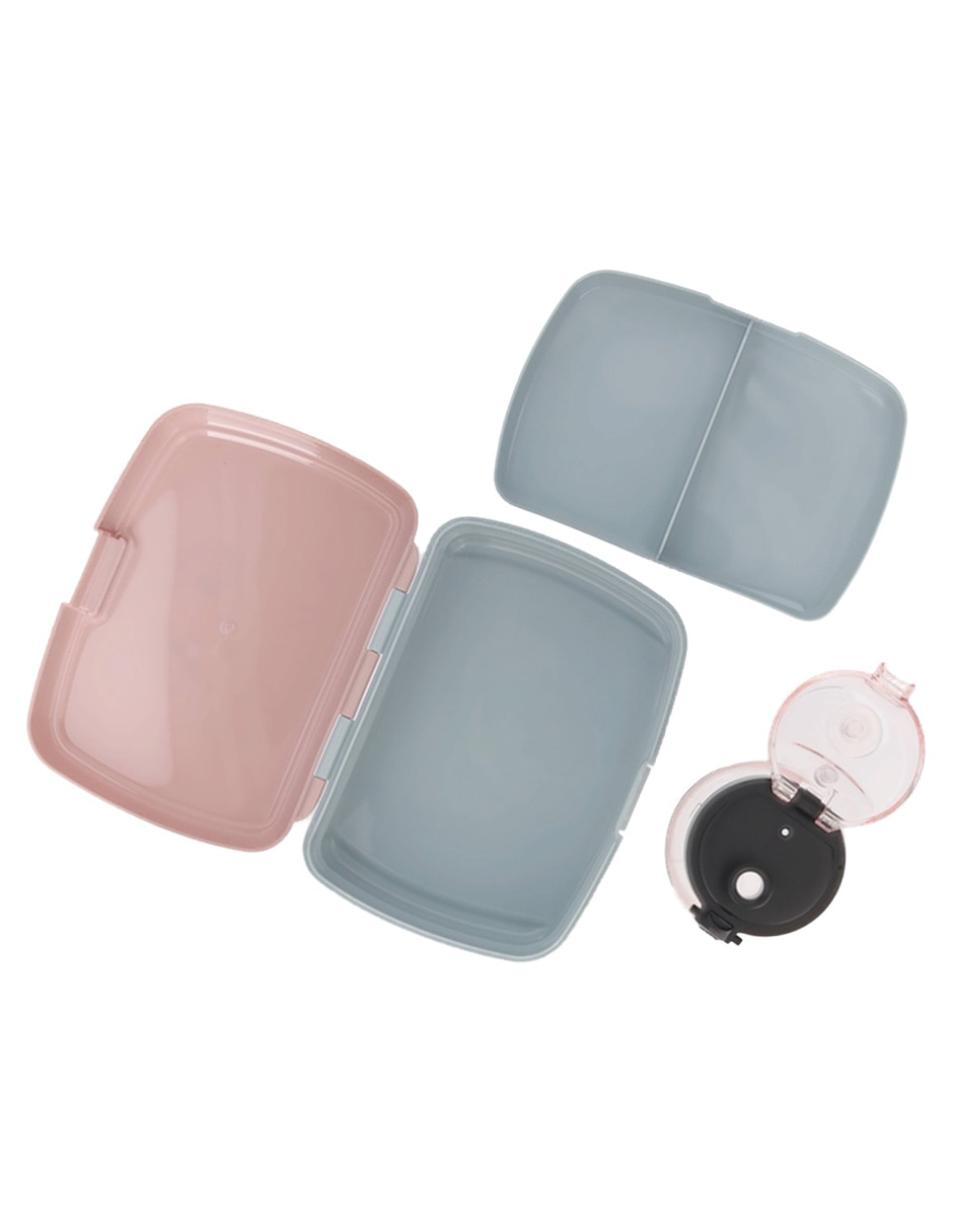 Set alimentación de plástico 2 piezas 4