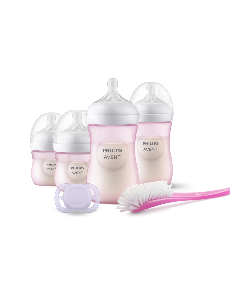 Set de biberón Avent Natural response de 6 piezas