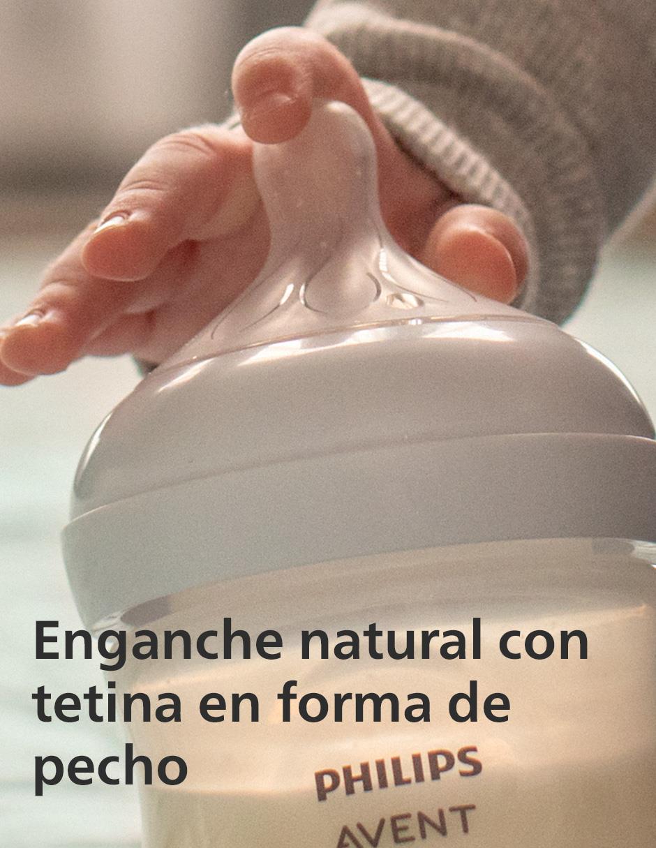 Set de biberón Avent Natural response de 6 piezas