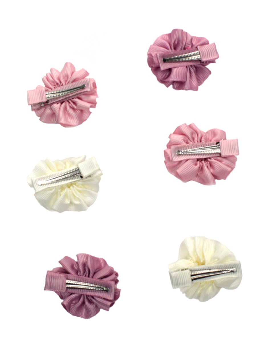 Set de moño para cabello Mon Caramel con aplicación flor