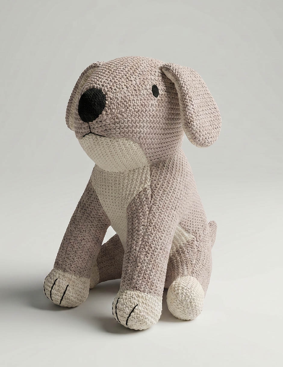 Peluche De Perro De 19 Cm