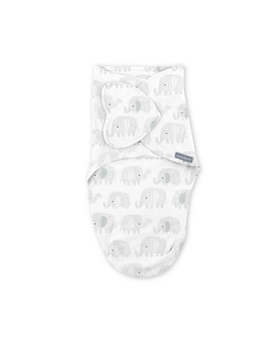 Cobija clásica de tejido suave Monogram elefante para bebé 1
