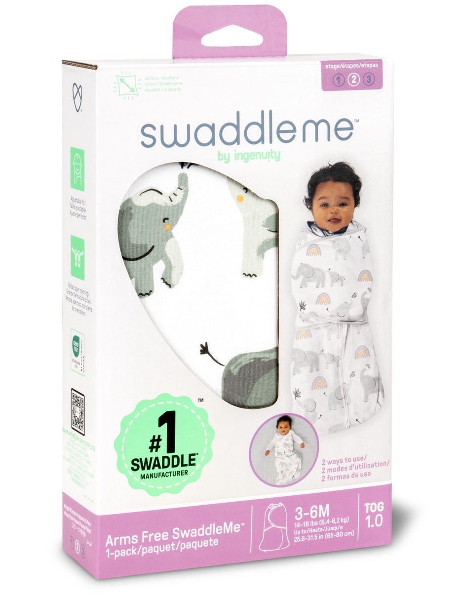 Cobija soft goods elefante para bebé 4