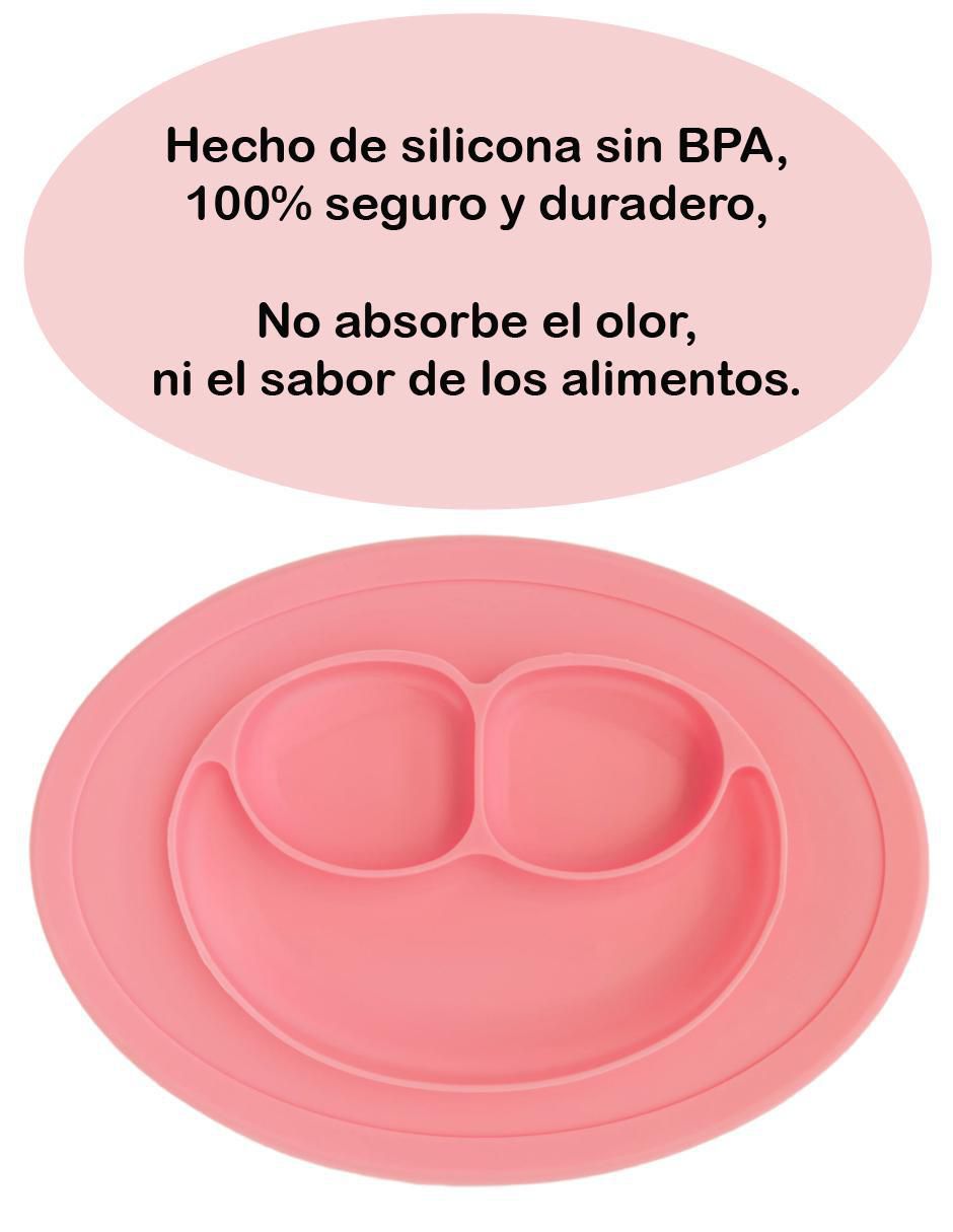 Plato de silicón 2 piezas