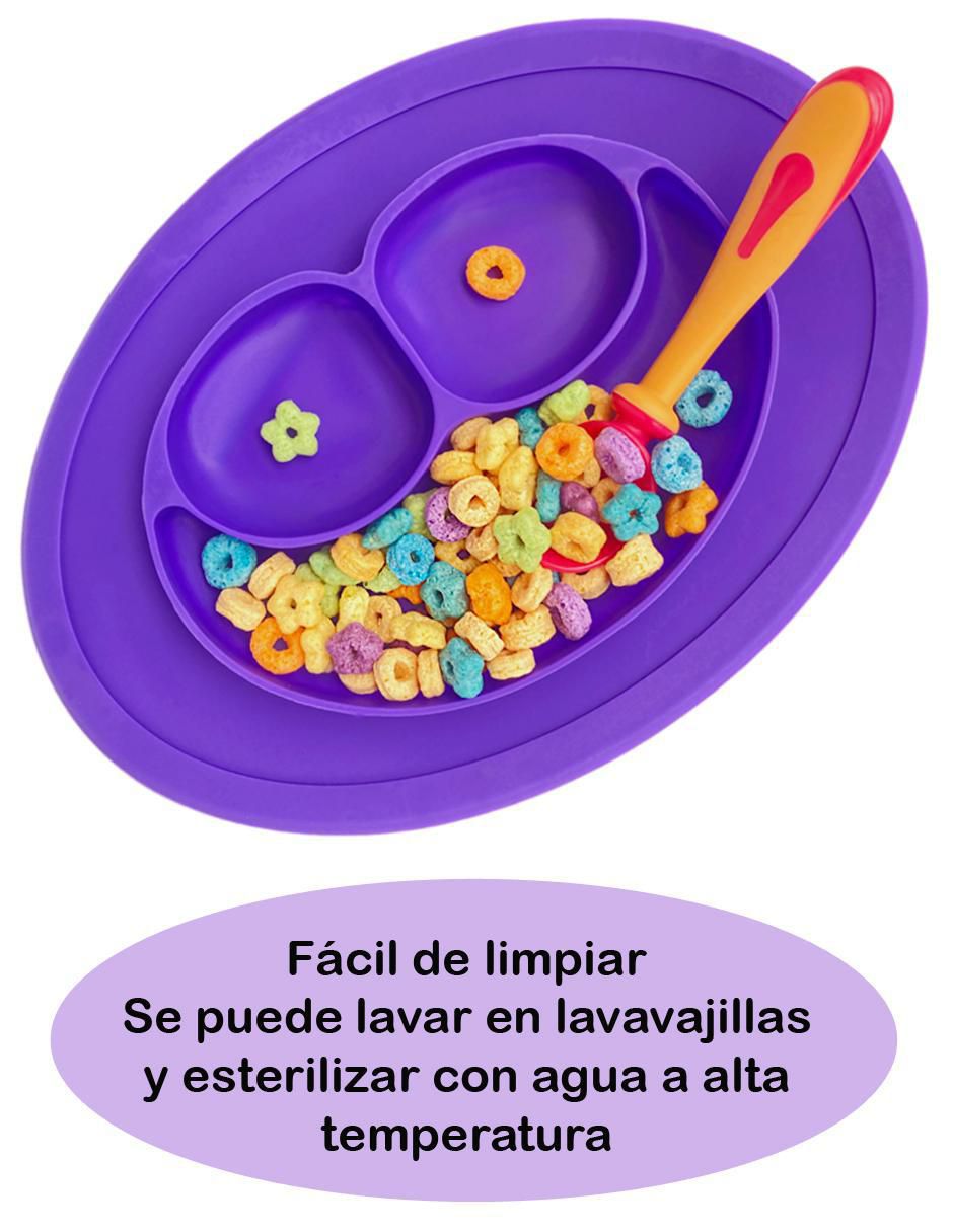 Plato de silicón 2 piezas