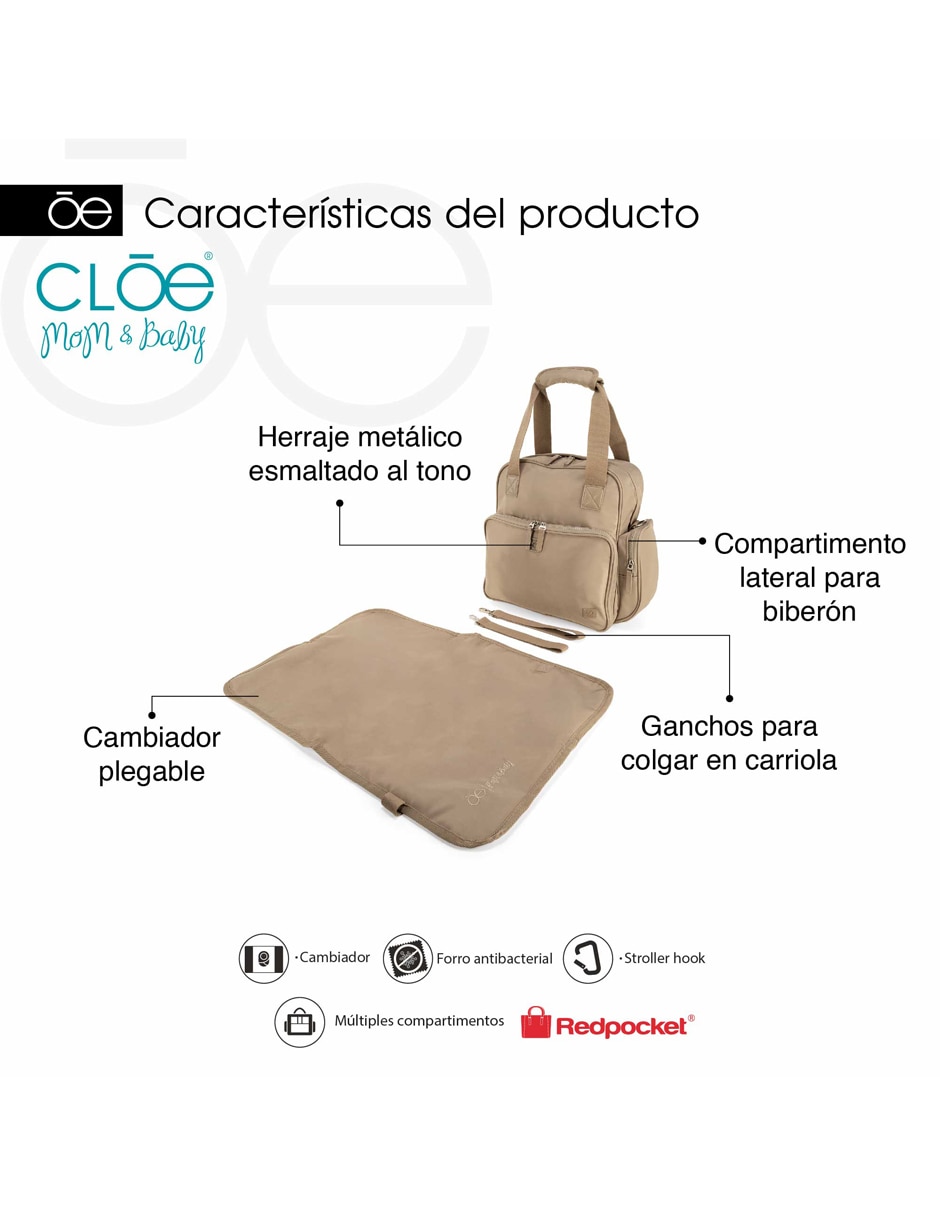 Pañalera backpack Cloe Halani II
