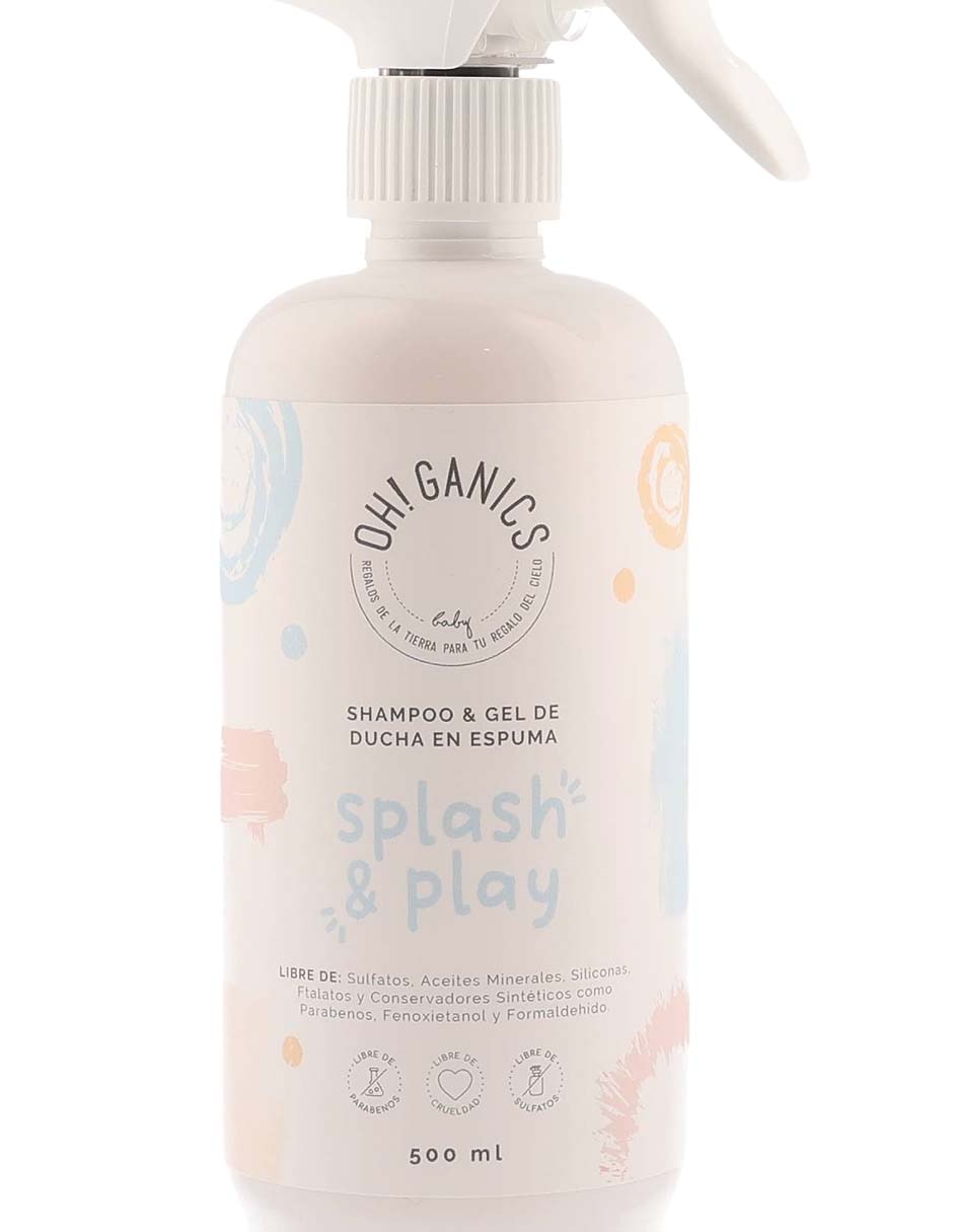 Shampoo para cabello splash and play 500 ml