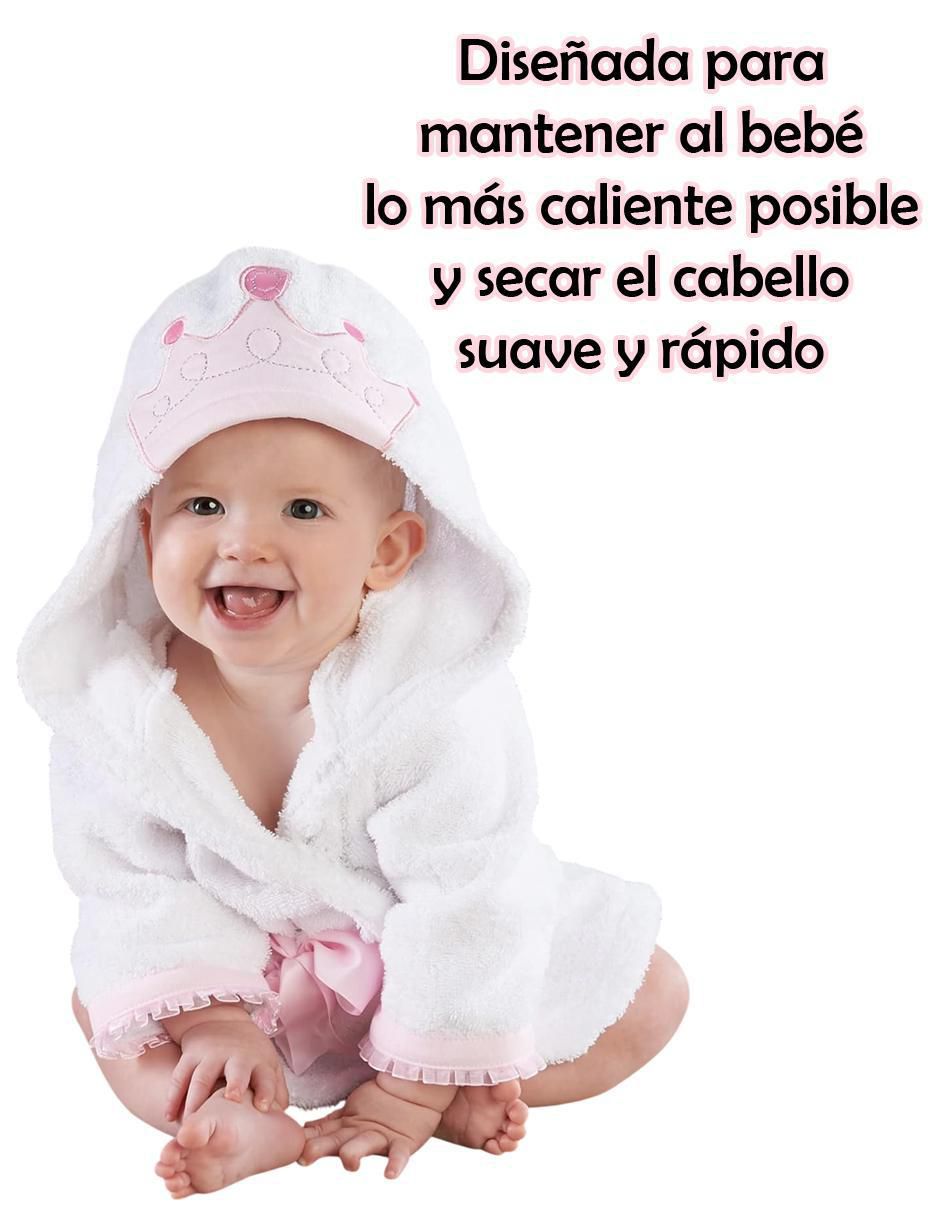 Bata de baño con gorro Dara Baby para niña