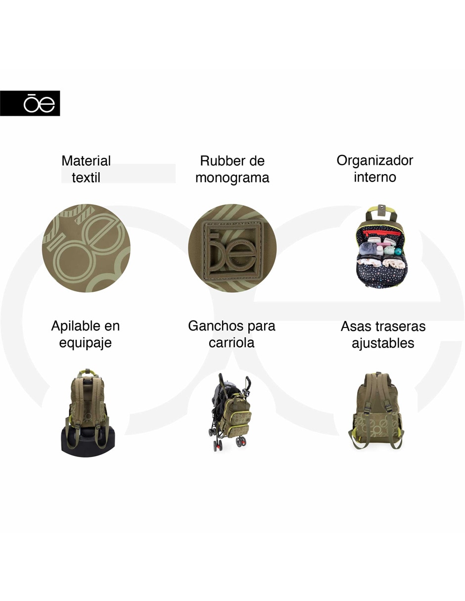 Pañalera backpack Cloe Bifrons