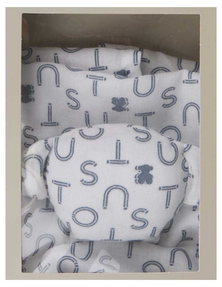 Set cobijas de tejido plano Tous para bebé niño