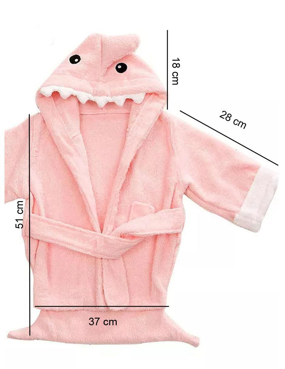 Bata de baño con gorro Dara Baby para niña