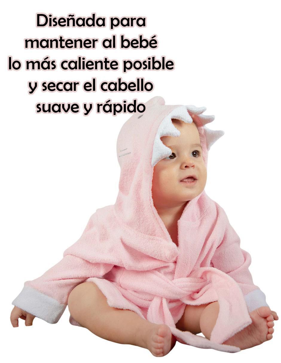 Bata de baño con gorro Dara Baby para niña