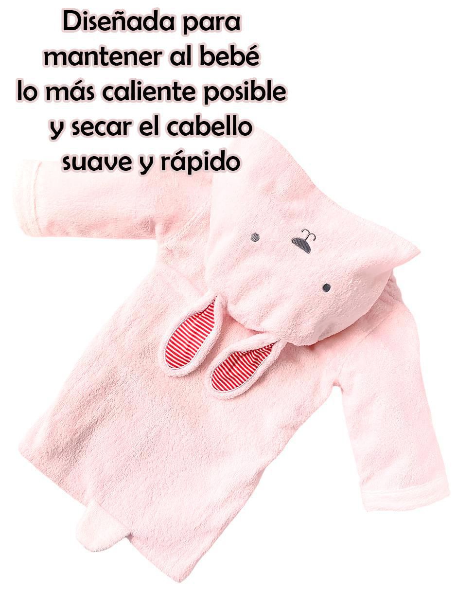 Bata de baño con gorro Dara Baby para niña