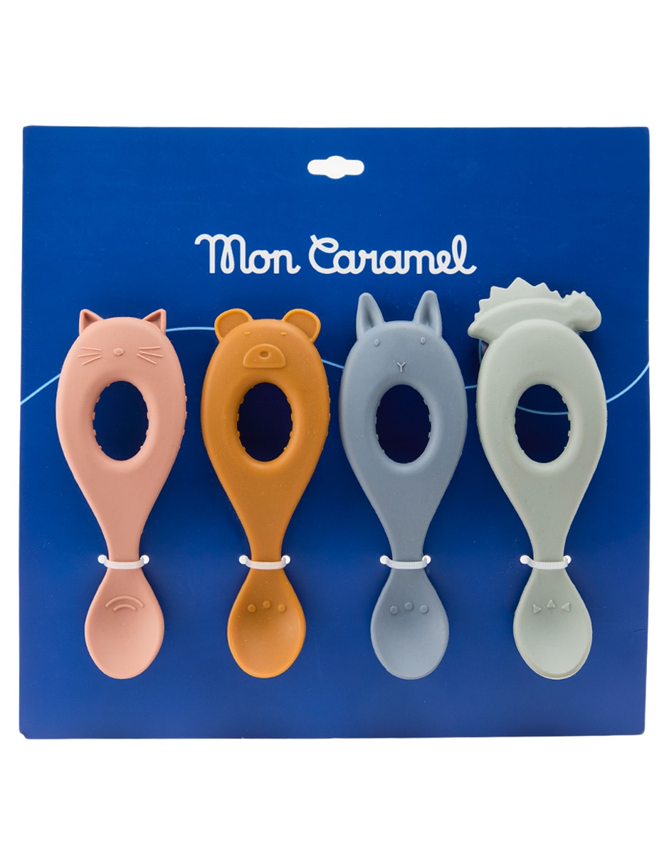 Juguete mordedera Mon Caramel 4 piezas