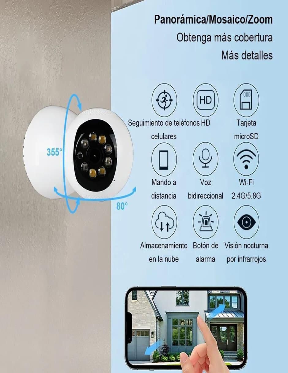 Monitor con cámara "para bebé" camara de seguridad
