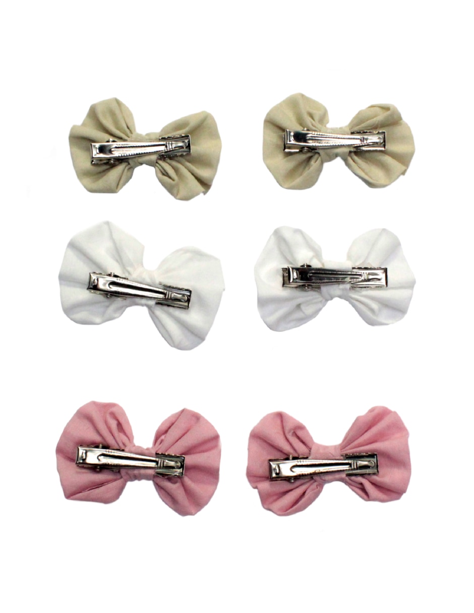 Set de 6 piezas moños para cabello Set de 6 piezas moños para cabello