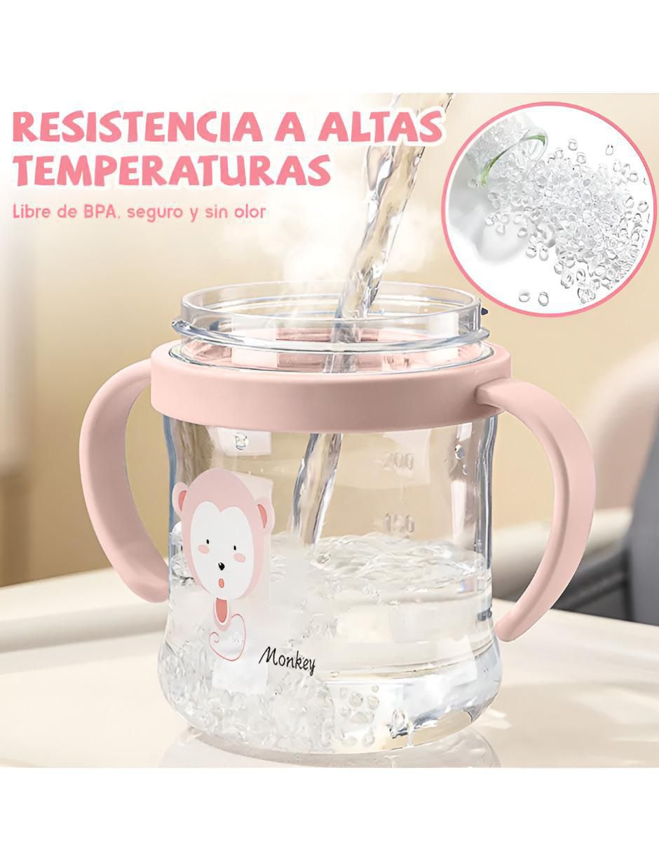 Vaso entrenador de silicón con 2 piezas 5