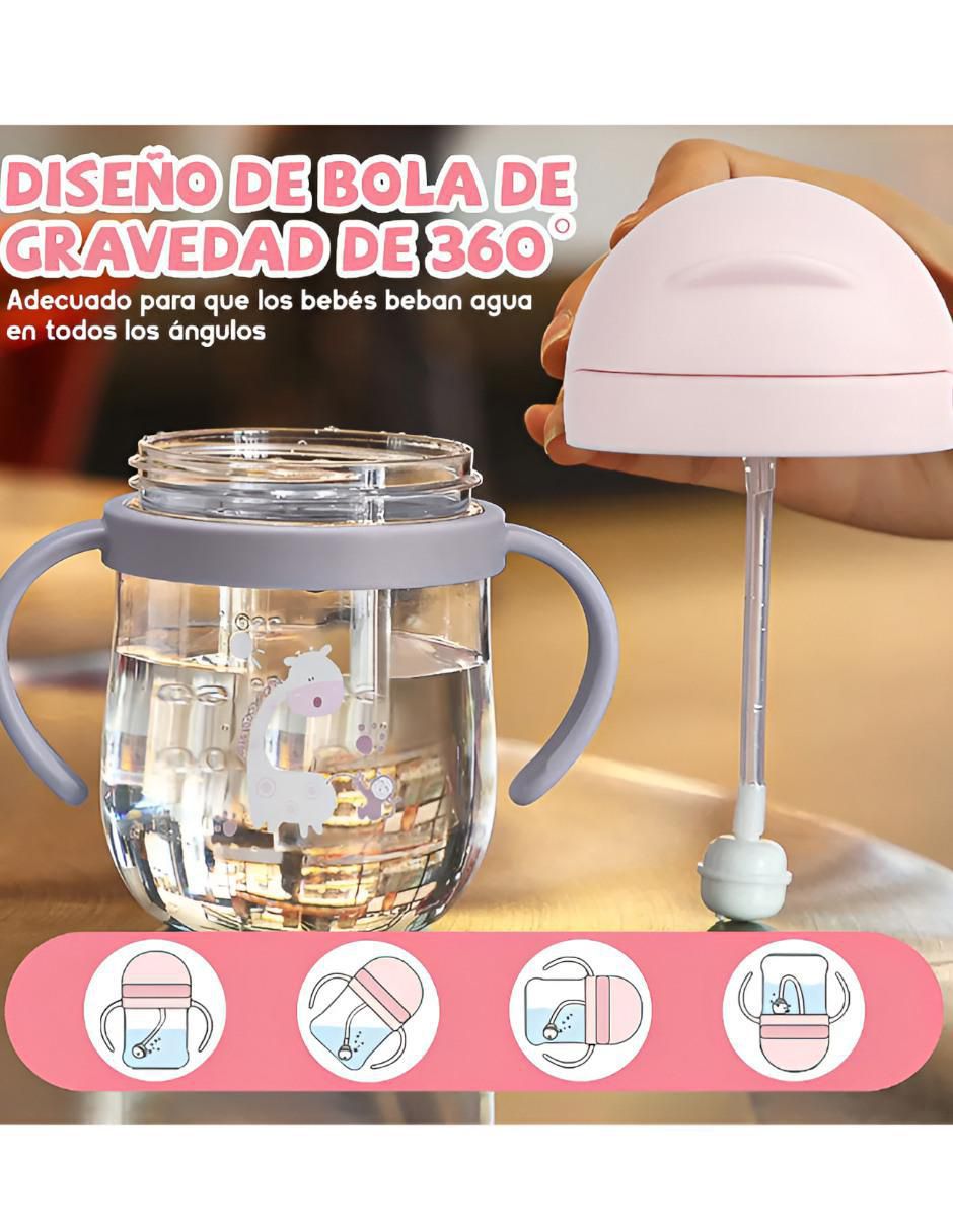 Vaso entrenador de silicón con 2 piezas 5
