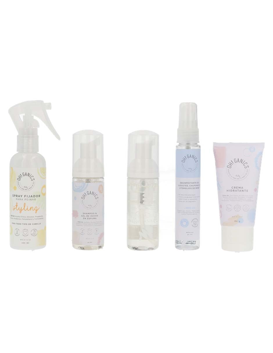 Kit básico Oh! Ganics 5 piezas unisex