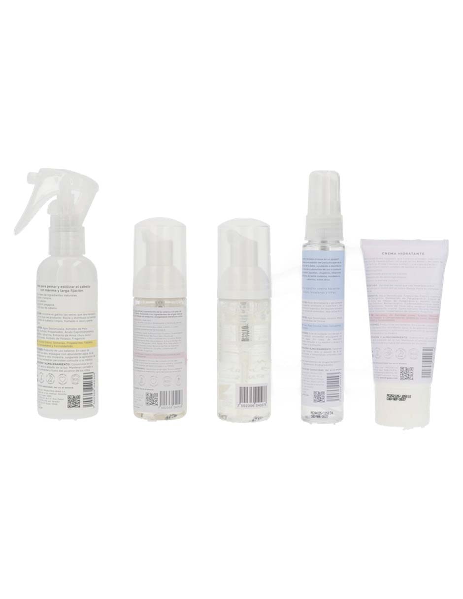 Kit básico Oh! Ganics 5 piezas unisex