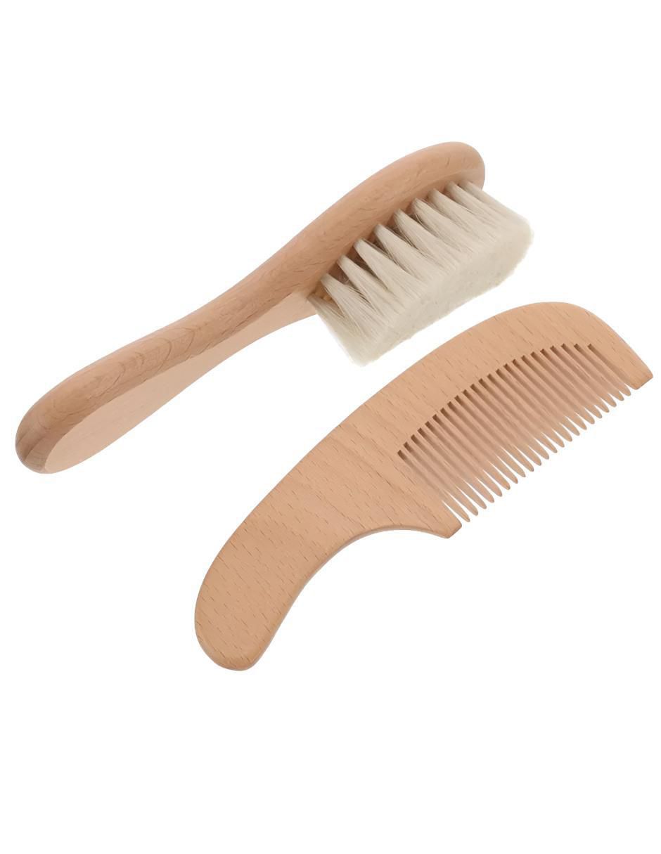 Set de cepillo de madera 4