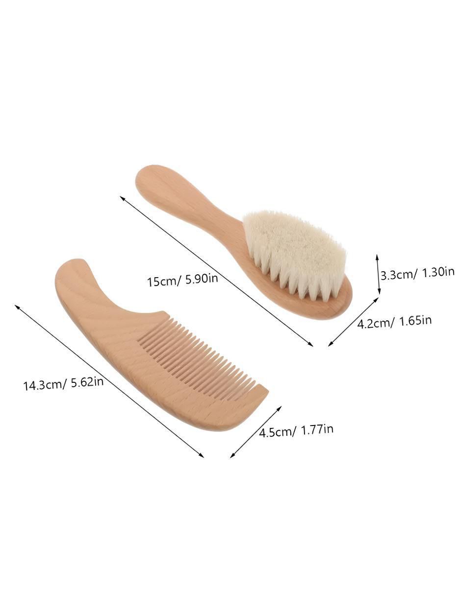Set de cepillo de madera 5