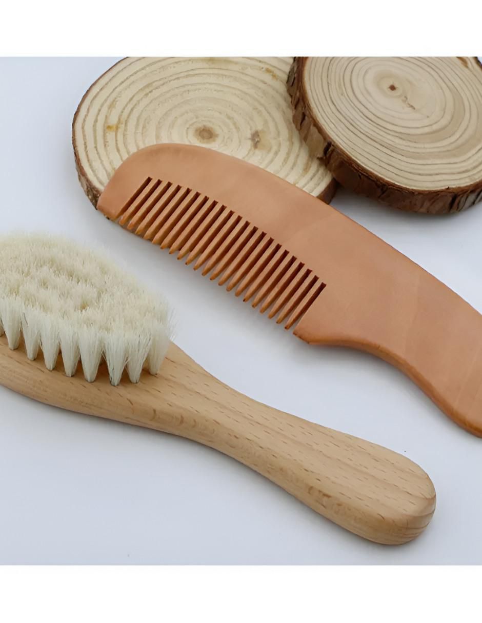Set de cepillo de madera 3