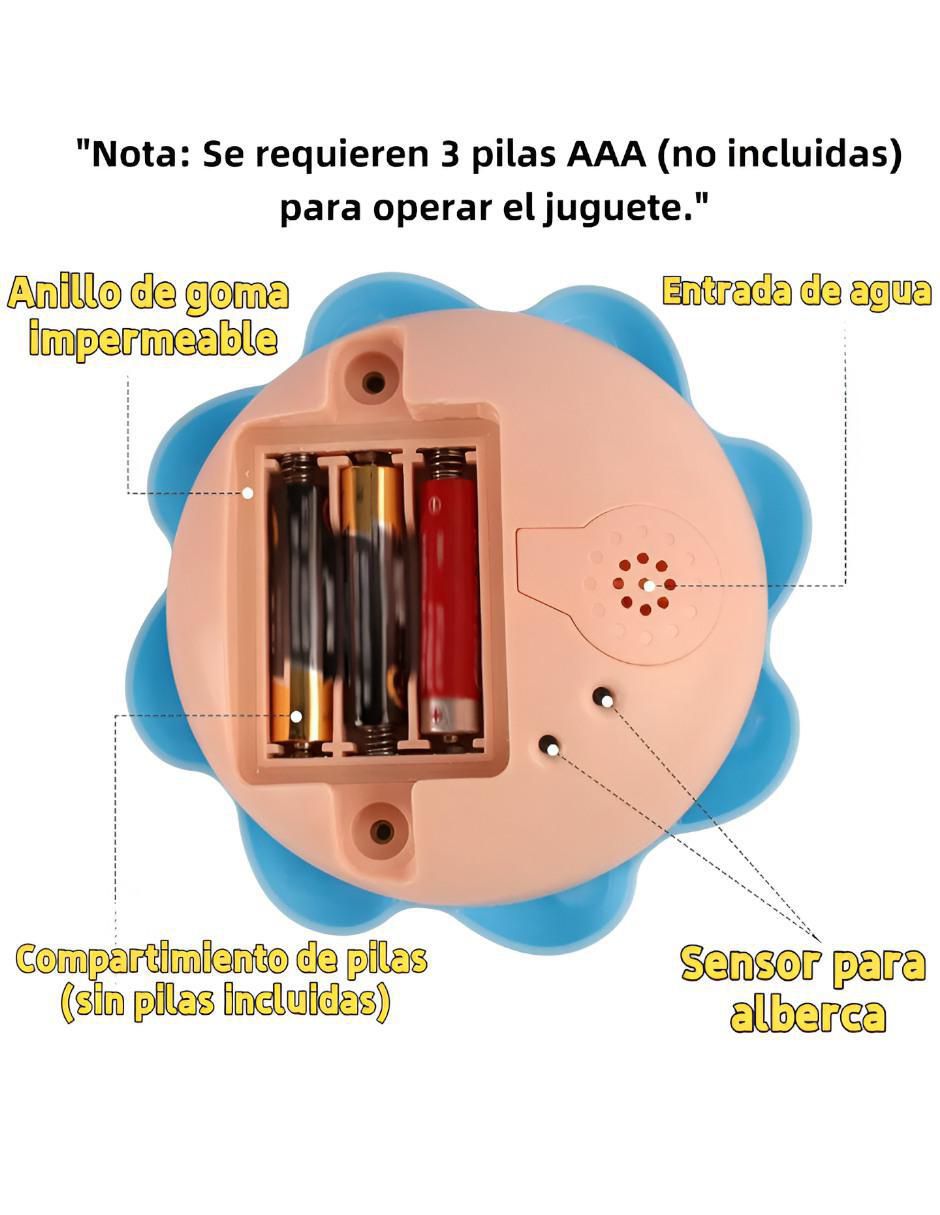 Pulpo Xtellar con movimiento, luz y sonido