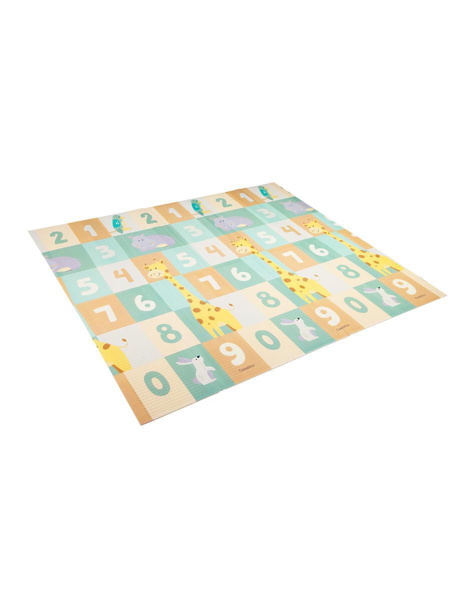 Tapete antigolpes reversible plegable de espuma Tapete antigolpes reversible plegable de espuma