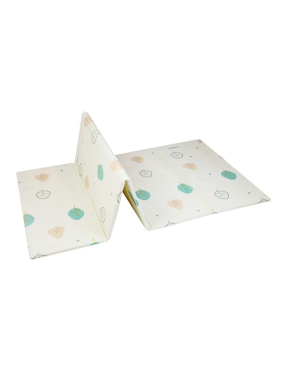 Tapete antigolpes reversible plegable de espuma