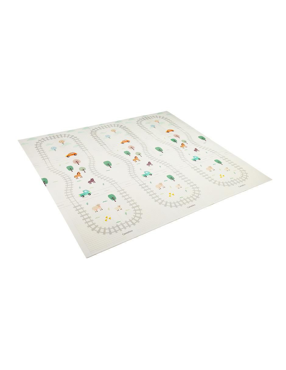Tapete antigolpes reversible plegable de espuma Tapete antigolpes reversible plegable de espuma