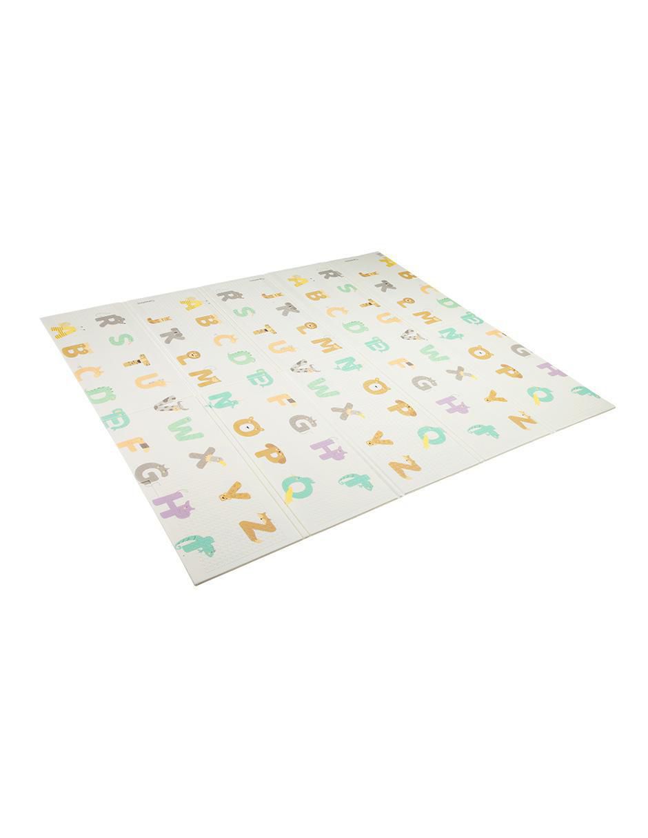 Tapete antigolpes reversible plegable de espuma