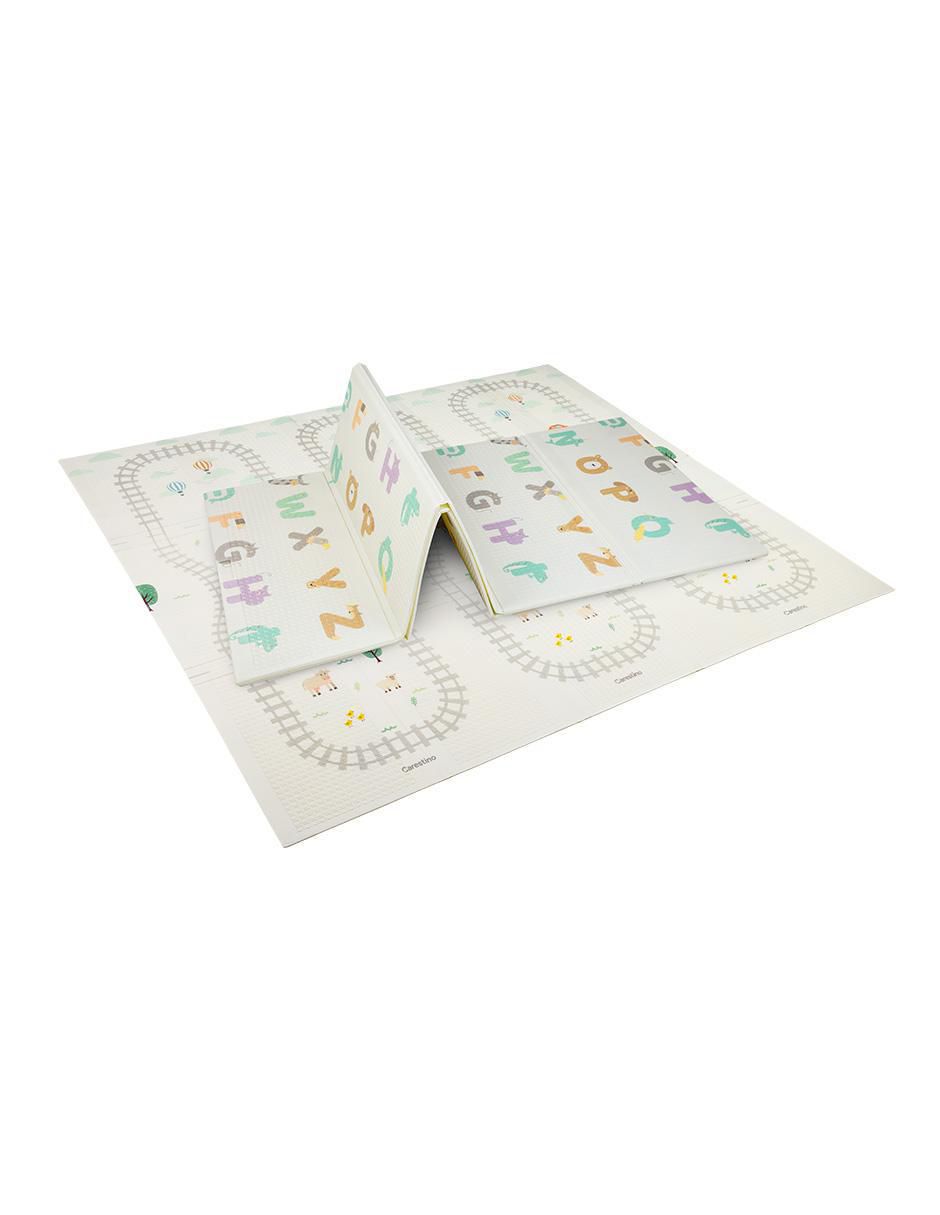 Tapete antigolpes reversible plegable de espuma