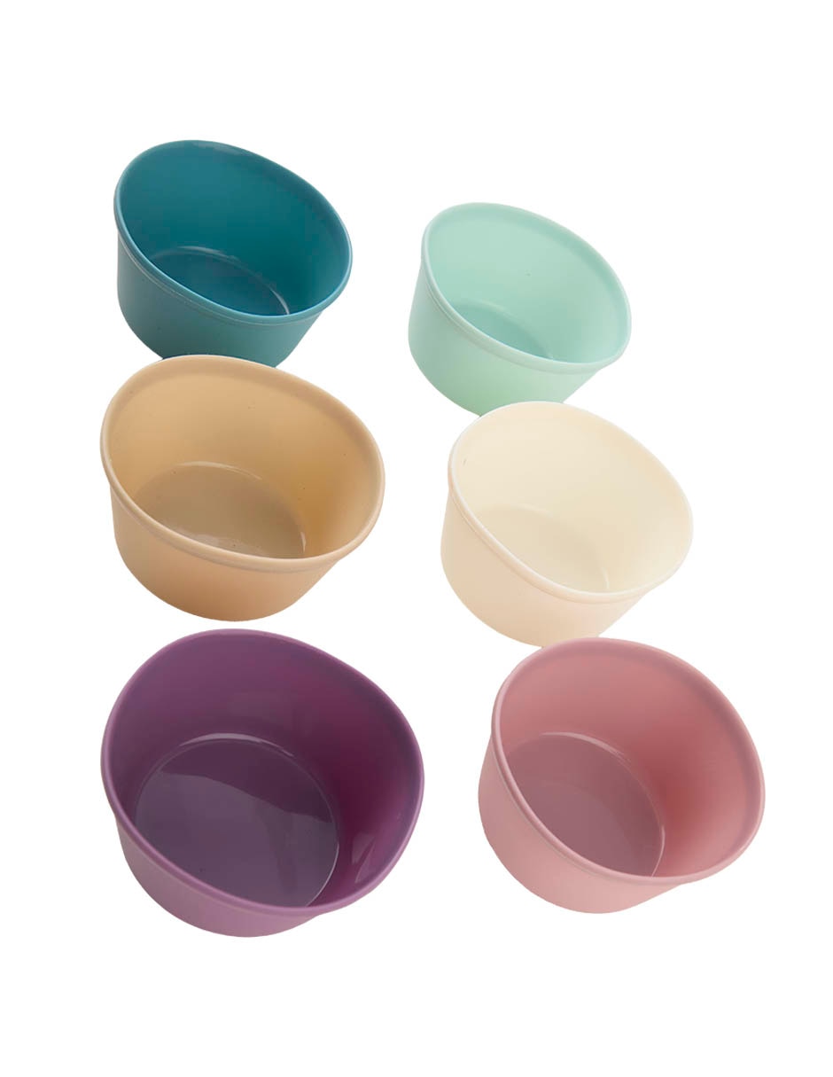 Copa de silicón 6 piezas 4