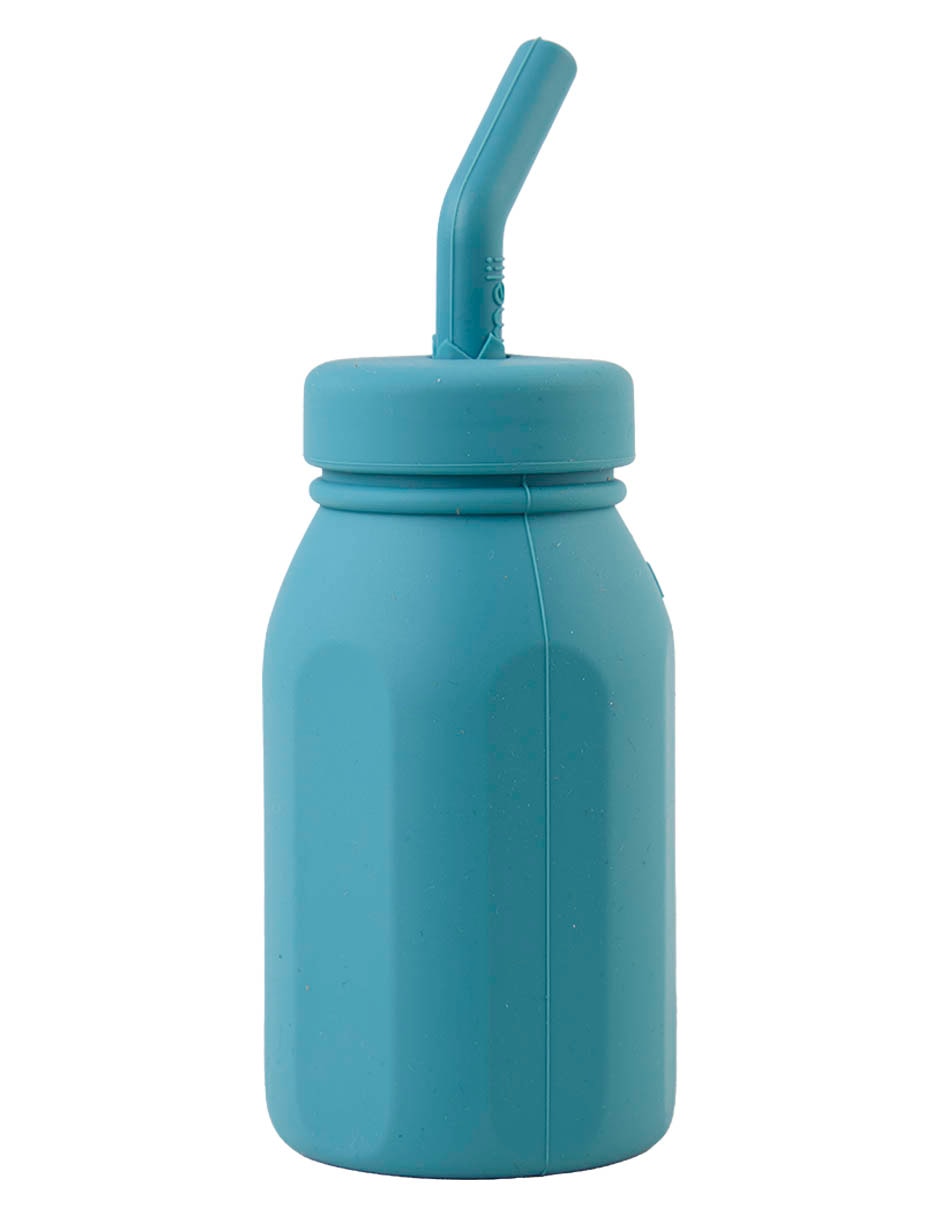 Botella Melii De Silicón Con Tapa A Presión