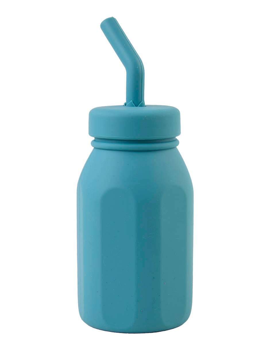 Botella Melii De Silicón Con Tapa A Presión