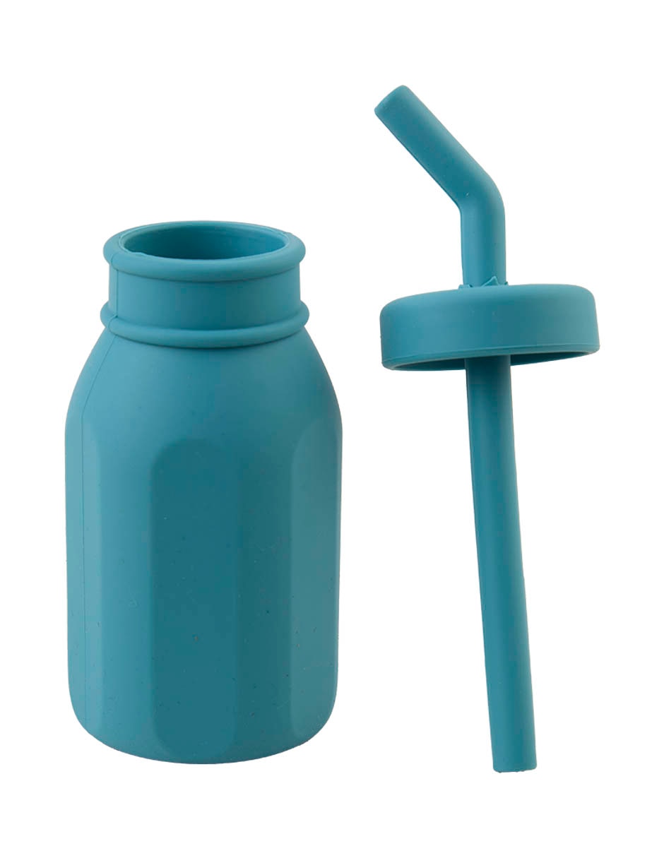 Botella Melii De Silicón Con Tapa A Presión