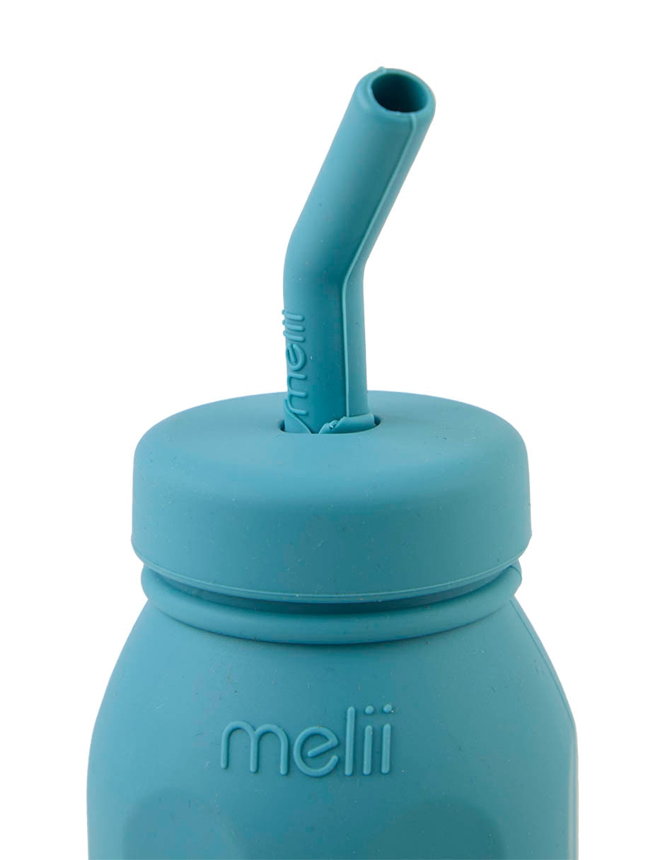Botella Melii De Silicón Con Tapa A Presión
