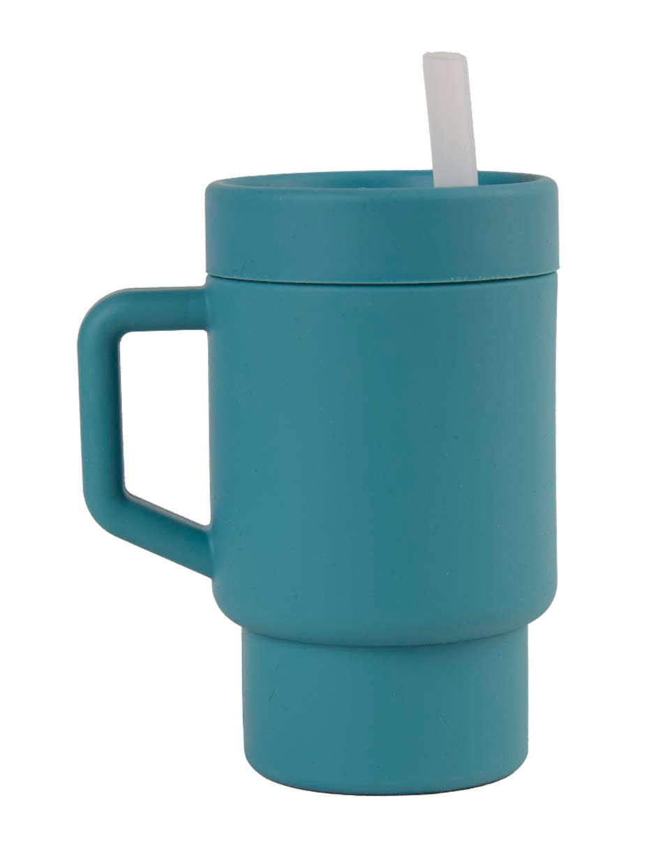 Vaso de silicon con tapa rosca 4