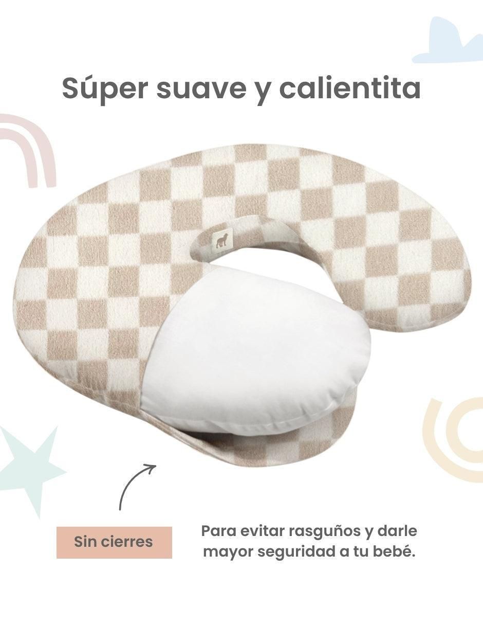 Cojín de lactancia cuadritos