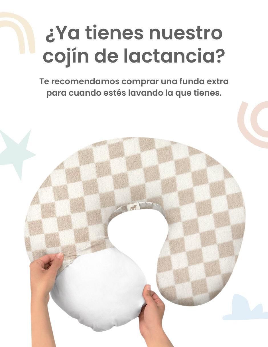 Cojín de lactancia cuadritos