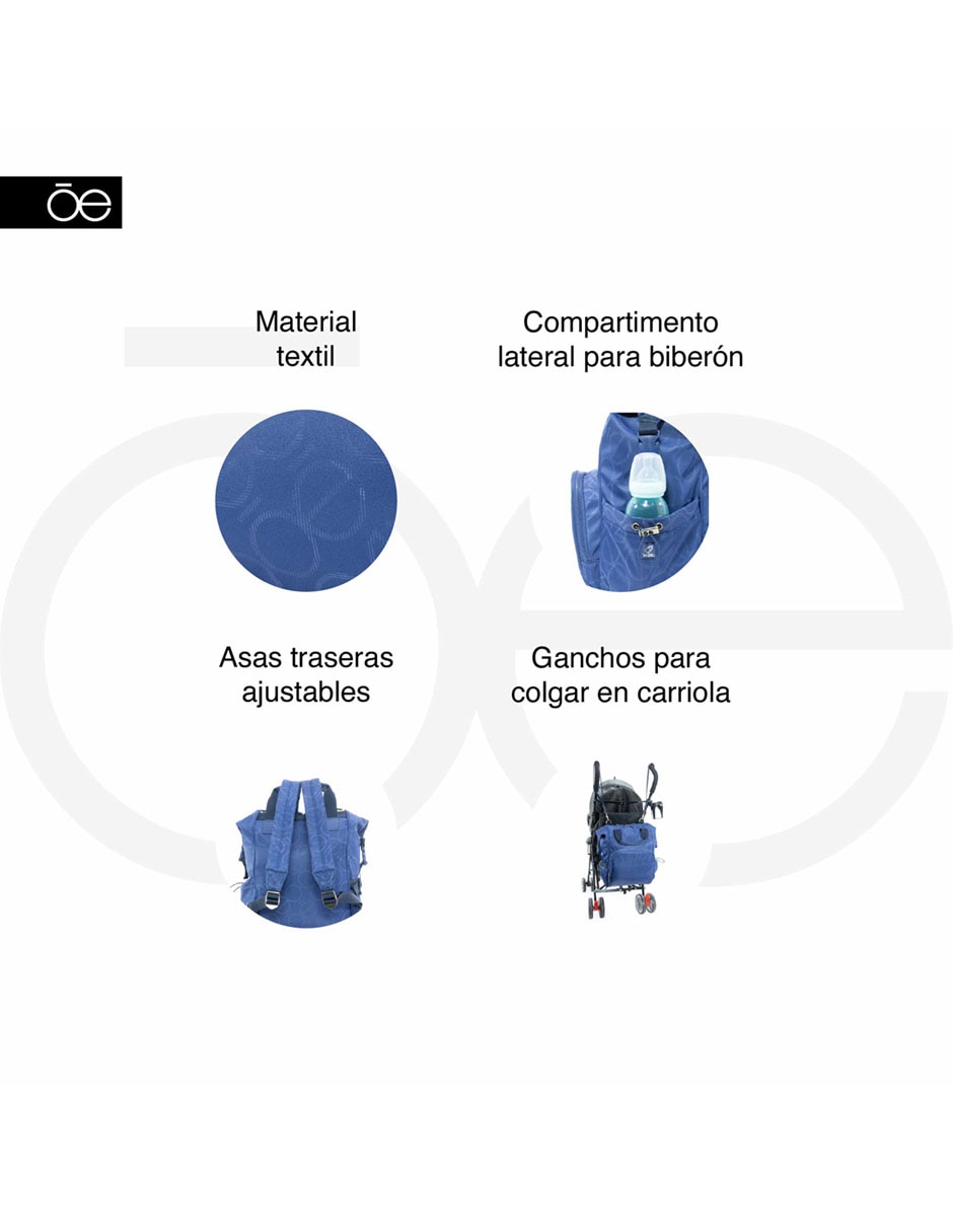 Pañalera Backpack Cloe Chozinhi