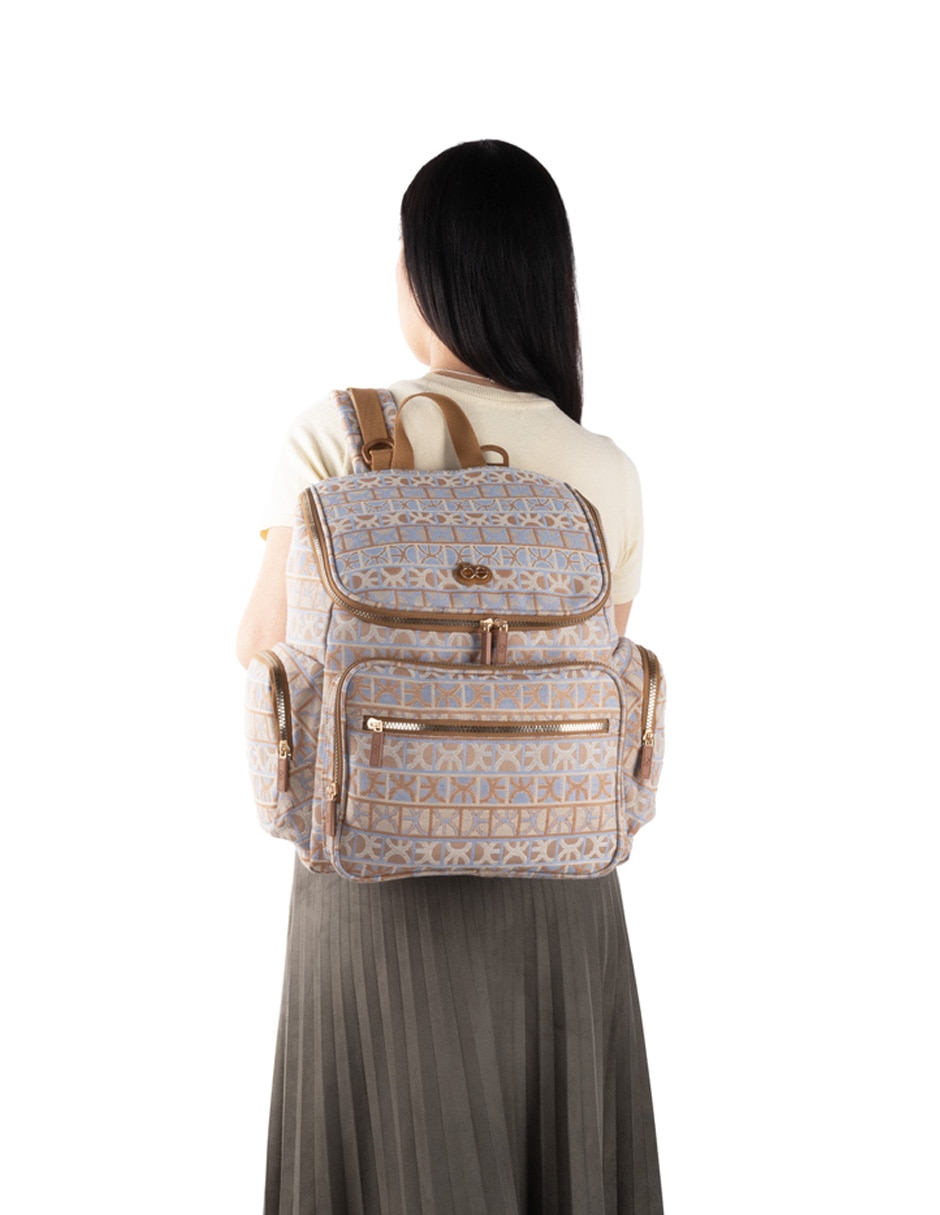 BACKPACK PAÑALERA CLOE 4BL, MULTICOLORX