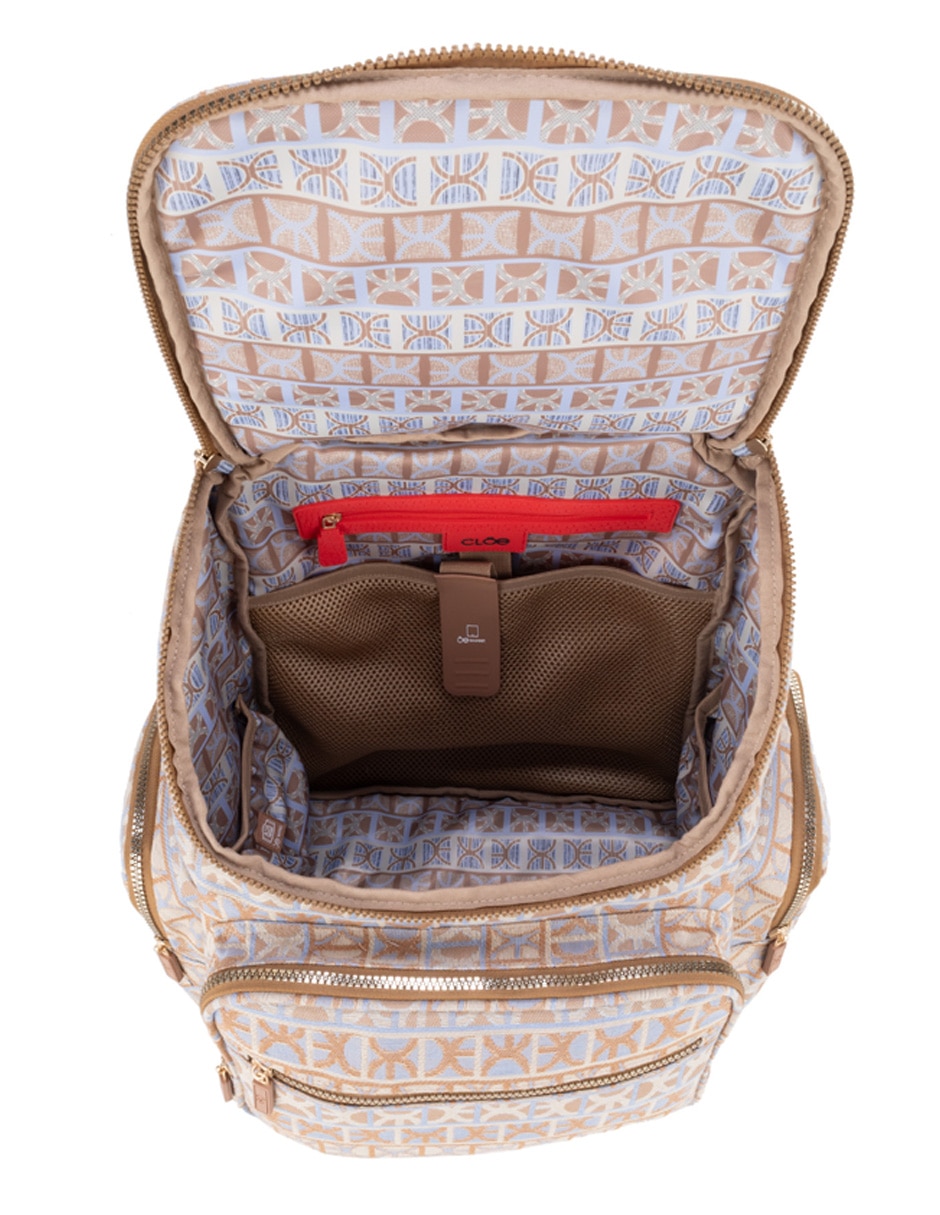 BACKPACK PAÑALERA CLOE 4BL, MULTICOLORX