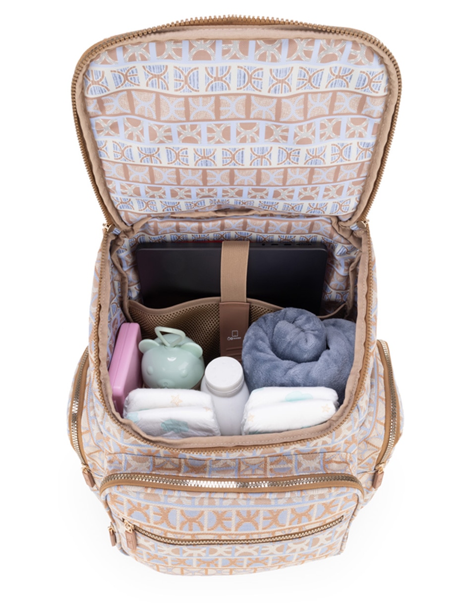 BACKPACK PAÑALERA CLOE 4BL, MULTICOLORX