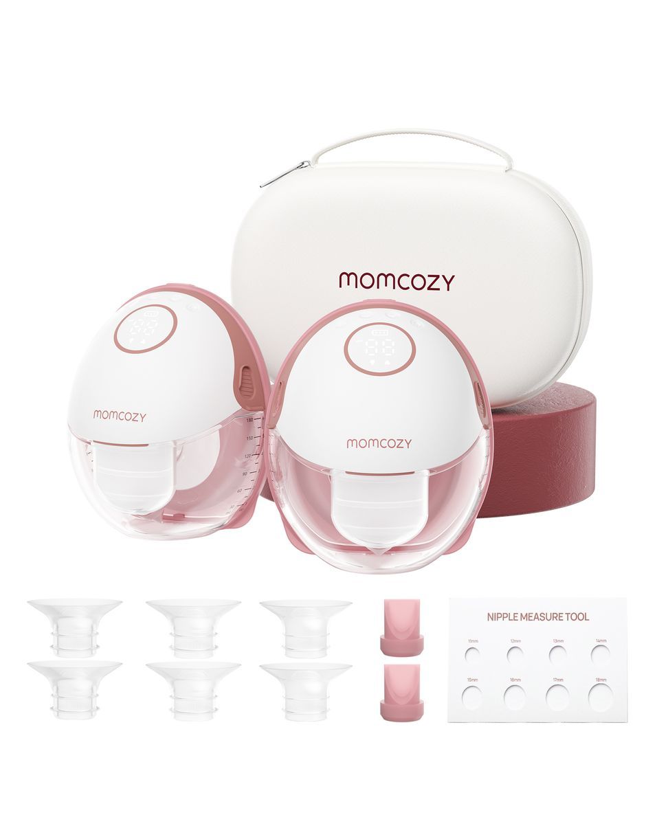 Extractor eléctrico de leche simple Momcozy Serie M6 Wearable