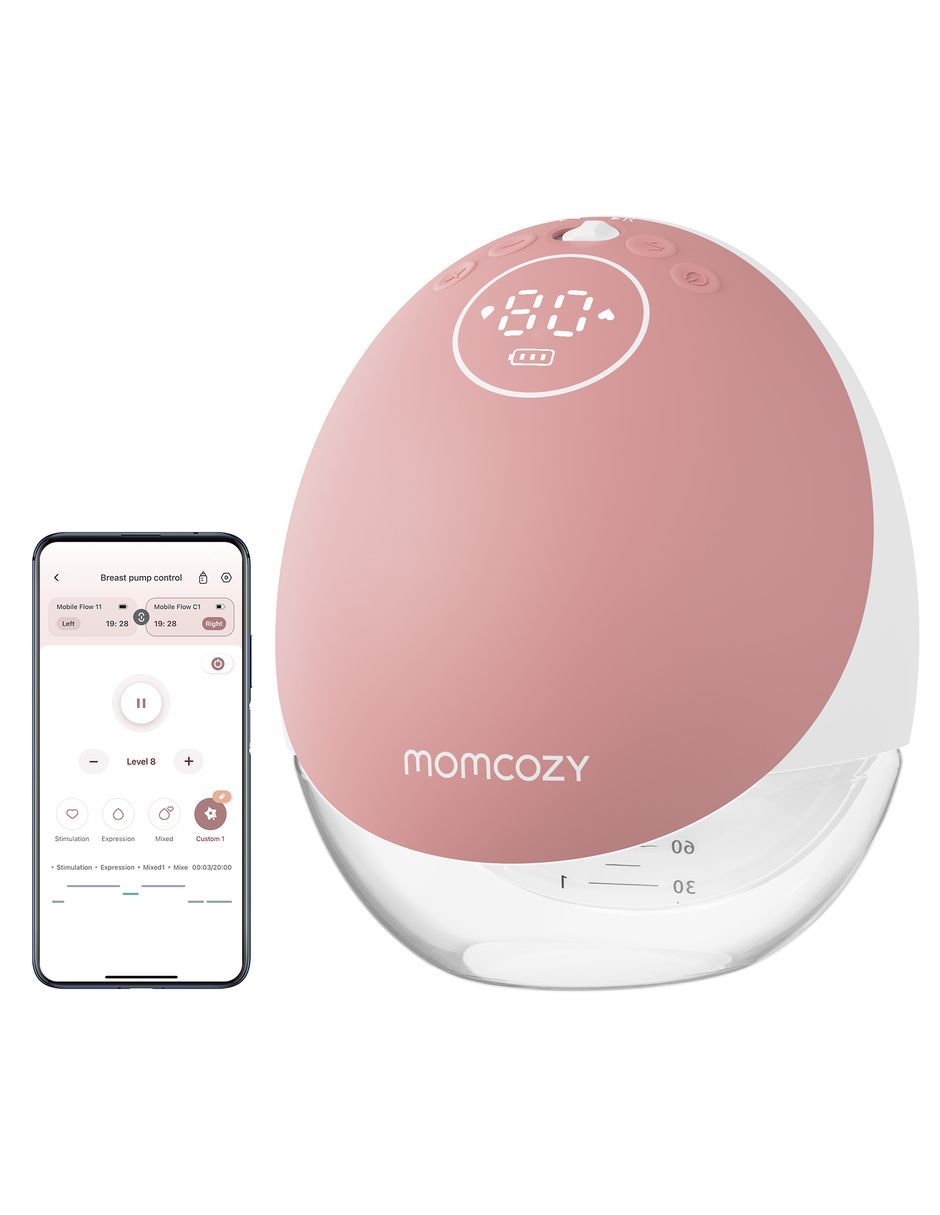 EXTRACTOR ELÉCTRICO DE LECHE MOM, ROJOM 14