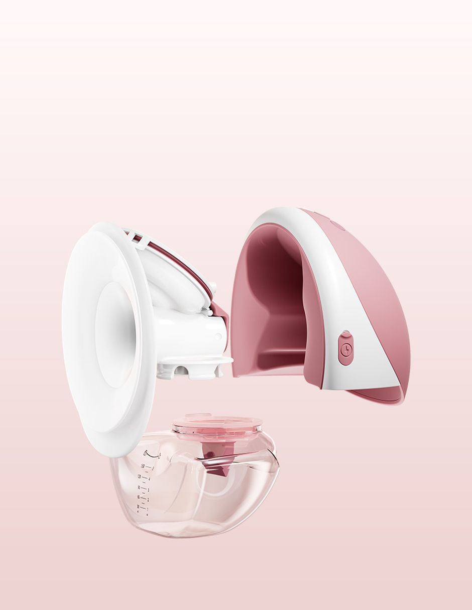 EXTRACTOR ELÉCTRICO DE LECHE MOM, ROJOM 12
